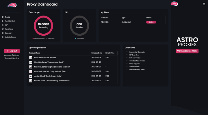 AstroProxies / Astro IO LTD